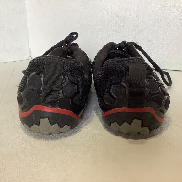 Vivo Barefoot Terra Plana Trail Minimalist Running Shoes Black Red EU Size 40 - Picture 8 of 12